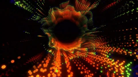 Abstract Background Video Pattern Art With Vivid Colors Video stock 304389783