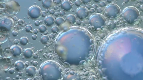 Abstract background video of water bubbles fast Stock Footage 100530310