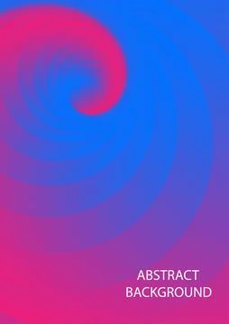 Abstract background violet and blue line curve, vector illustration Stock Illustration