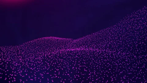 Abstract background of violet sparkles with flash Stock Footage 120505740