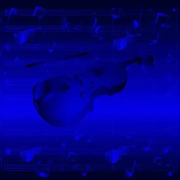 Abstract background violin. Stock Illustration