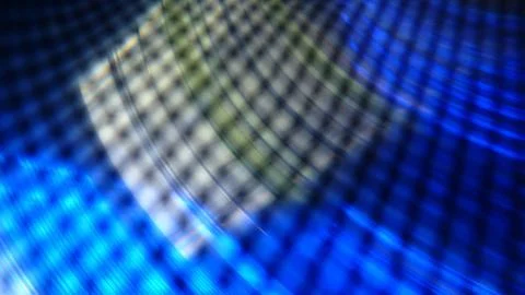 An abstract background of virtual space structure shot with cutting-edge tech Stock Photos