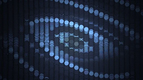 Abstract Background Wall Of Circles 10 Stock Footage 118063333