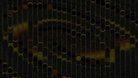 Abstract Background Wall Of Circles 7 Stock Footage 118063244