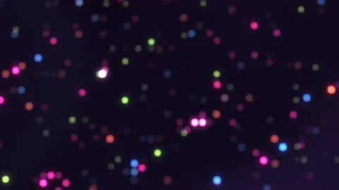 Abstract background wall with twinkling, flickering soft blurry light particles. Stock Footage 220208058