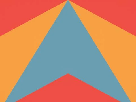 Abstract background wallpaper with blue red orange pattern 스톡 일러스트