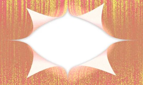 Abstract background was split isolated on white background Stock Illustration