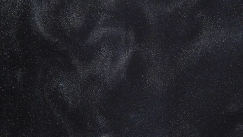 Abstract background, water, dye and glitter flowing in waves Stock Footage 101980037