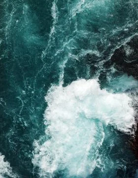 Abstract background - water flows in the river Stock Photos