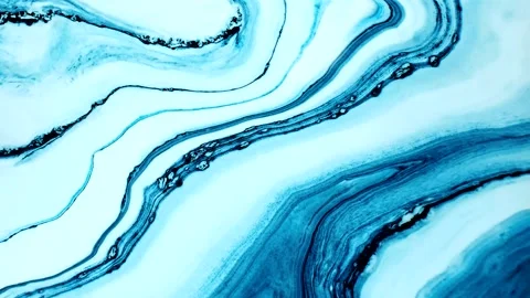 Abstract background of water ripple wave motion, colorful liquid paint. 4K Stock Footage 205823899