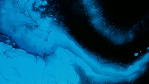 Abstract background of water ripple wave motion, colorful liquid paint. 4K Stock-Footage 206192949