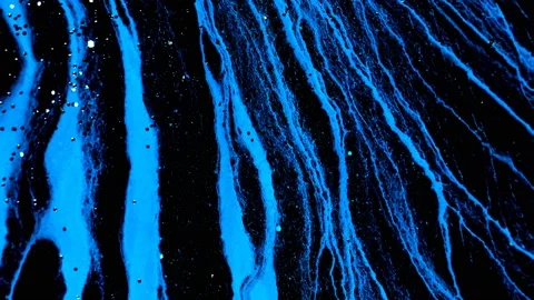 Abstract background of water ripple wave motion, colorful liquid paint. 4K Stock-Footage 207895526
