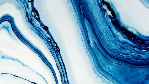 Abstract background of water ripple wave motion, colorful liquid paint. 4K Stock-Footage 207895529