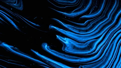 Abstract background of water ripple wave motion, colorful liquid paint. 4K Stock Footage 208210403