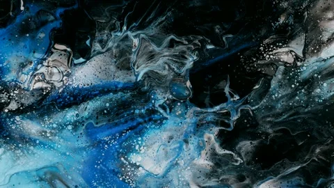 Abstract background of water waves, water ripples, marble, liquid paint. 4K Stock Footage 287637057