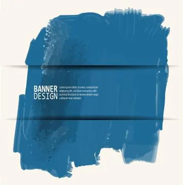 Abstract Background with watercolor element. Stock Illustration