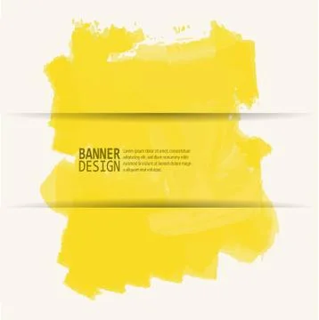 Abstract Background with watercolor element. Stock Illustration