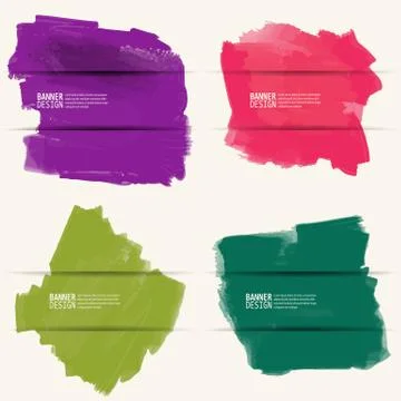 Abstract Background with watercolor element. Stock Illustration