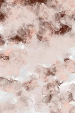 Abstract background of watercolor texture strokes in different tones of brown Stock Illustration