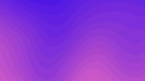 Abstract background wave curve paper cut flowing gradient purple to pink col Stock Footage 312208319
