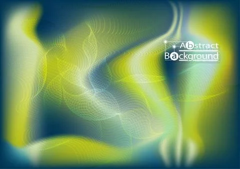 Abstract background. Wave effect Halftone. Green tone on the background mes.. Stock Illustration