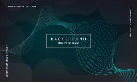 Abstract background. Wave element for design poster. Digital frequency track  Stock Illustration