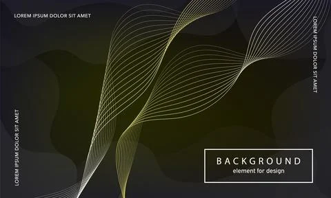 Abstract background. Wave element for design poster. Digital frequency track  Stock Illustration