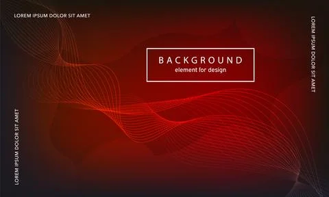 Abstract background. Wave element for design poster. Digital frequency trac.. Stock Illustration