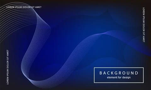 Abstract background. Wave element for design poster. Digital frequency trac.. Ilustración de archivo