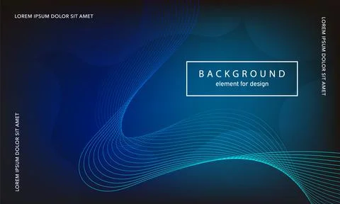 Abstract background. Wave element for design poster. Digital frequency trac.. Illustrazione stock