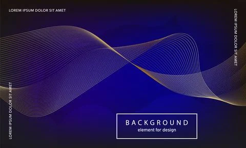 Abstract background. Wave element for design poster. Digital frequency track  Illustrazione stock