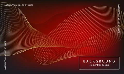 Abstract background. Wave element for design poster. Digital frequency track  Illustrazione stock