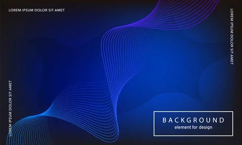 Abstract background. Wave element for design poster. Digital frequency trac.. Stock Illustration