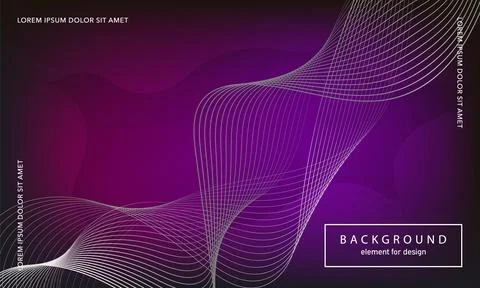 Abstract background. Wave element for design poster. Digital frequency track  Stock Illustration