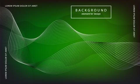 Abstract background. Wave element for design poster. Digital frequency track  Stock Illustration