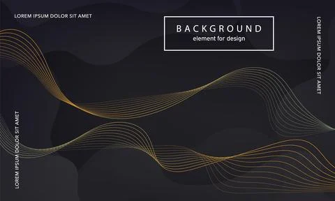 Abstract background. Wave element for design poster. Digital frequency track  Illustrazione stock