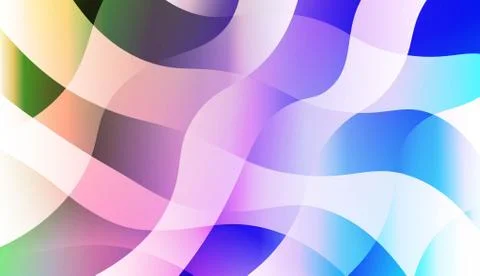 Abstract Background With Wave Gradient Shape. For Creative Templates, Cards,  Stock Illustration