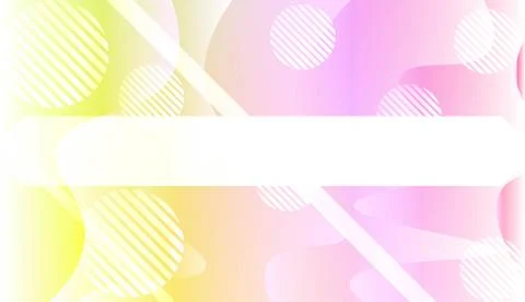 Abstract Background With Wave Gradient Shape, Line, Circle, Space for Text. F Stock Illustration