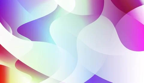 Abstract Background With Wave Gradient Shape. For Creative Templates, Cards,  Stock Illustration