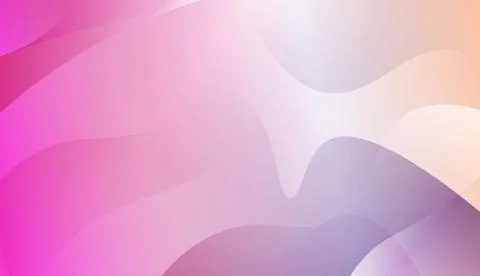 Abstract Background With Wave Gradient Shape. Design For Your Header Page, Ad Stock Illustration