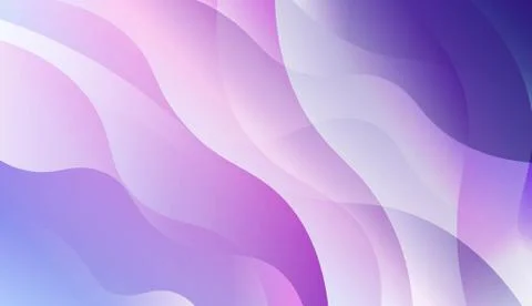 Abstract Background With Wave Gradient Shape. For Your Design Ad, Banner, Cov Illustrazione stock