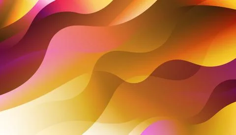 Abstract Background With Wave Gradient Shape. For Elegant Pattern Cover Book. 스톡 일러스트