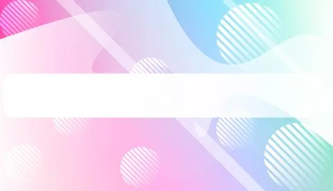 Abstract Background With Wave Gradient Shape, Line, Circle, Space for Text. F Stockillustratie