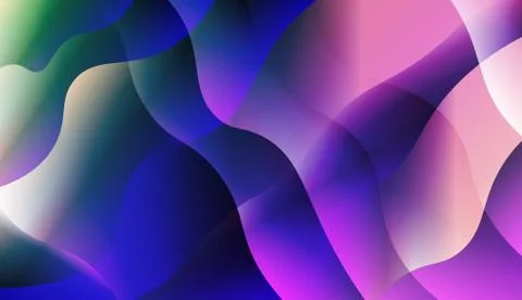 Abstract Background With Wave Gradient Shape. For Elegant Pattern Cover Book. 스톡 일러스트