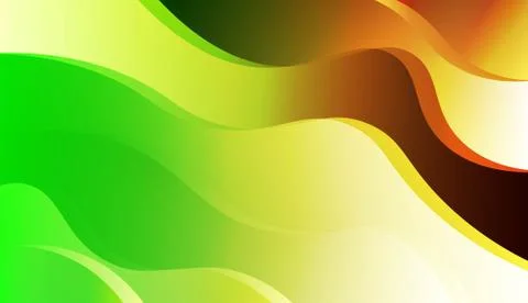 Abstract Background With Wave Gradient Shape. For Your Design Wallpapers Pres Stock Illustration