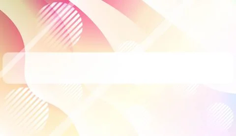 Abstract Background With Wave Gradient Shape, Line, Circle, Space for Text. F Stock Illustration