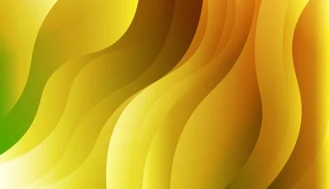 Abstract Background With Wave Gradient Shape. For Your Design Ad, Banner, Cov Stock Illustration