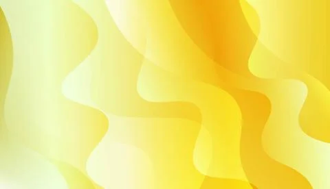 Abstract Background With Wave Green Yellow Gradient Shape. For Futuristic Ad, 스톡 일러스트