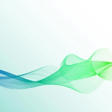 Abstract background wave Stock Illustration