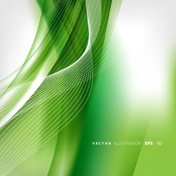 Abstract background with wave Stock Illustration